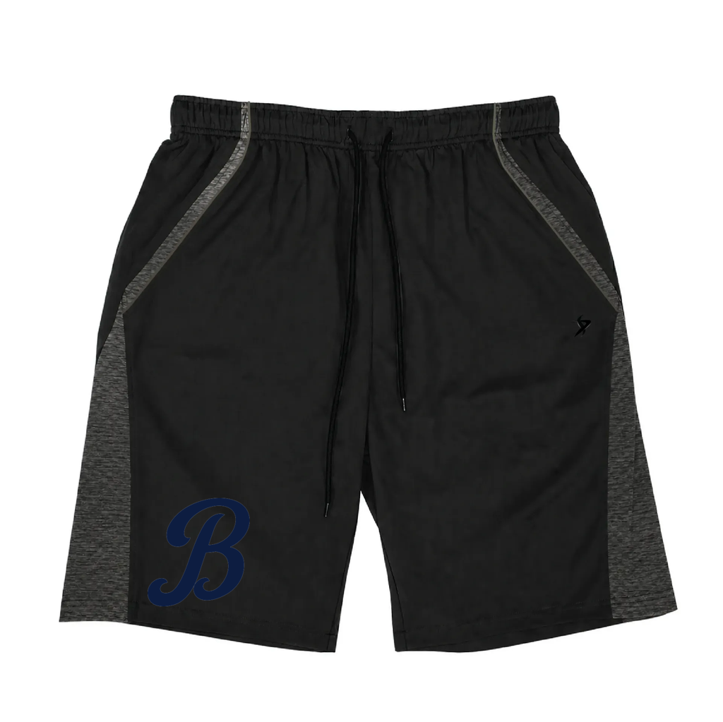 [DFW-SHOR-PER-ANG-BLK-YXS-LOGO1] Decker Shorts (Angle Shorts) (Black, Youth XS, Logo 1)