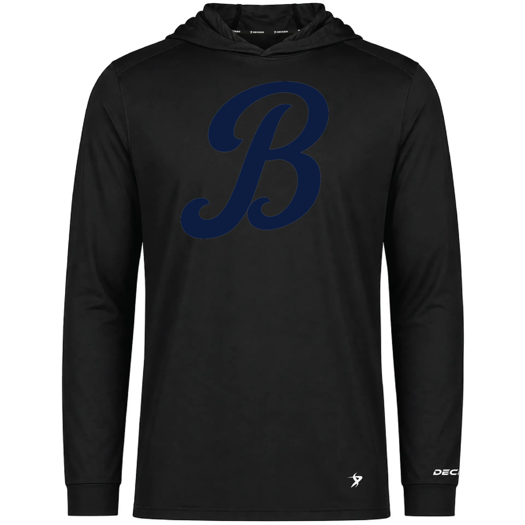 Decker Adult Tri-Blend Hoodie